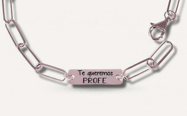 Regalo profe pulsera de Mezea by Brelery